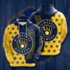 Milwaukee Brewers 3D Hoodie - b91e1f557bab