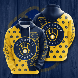 Milwaukee Brewers 3D Hoodie - b91e1f557bab
