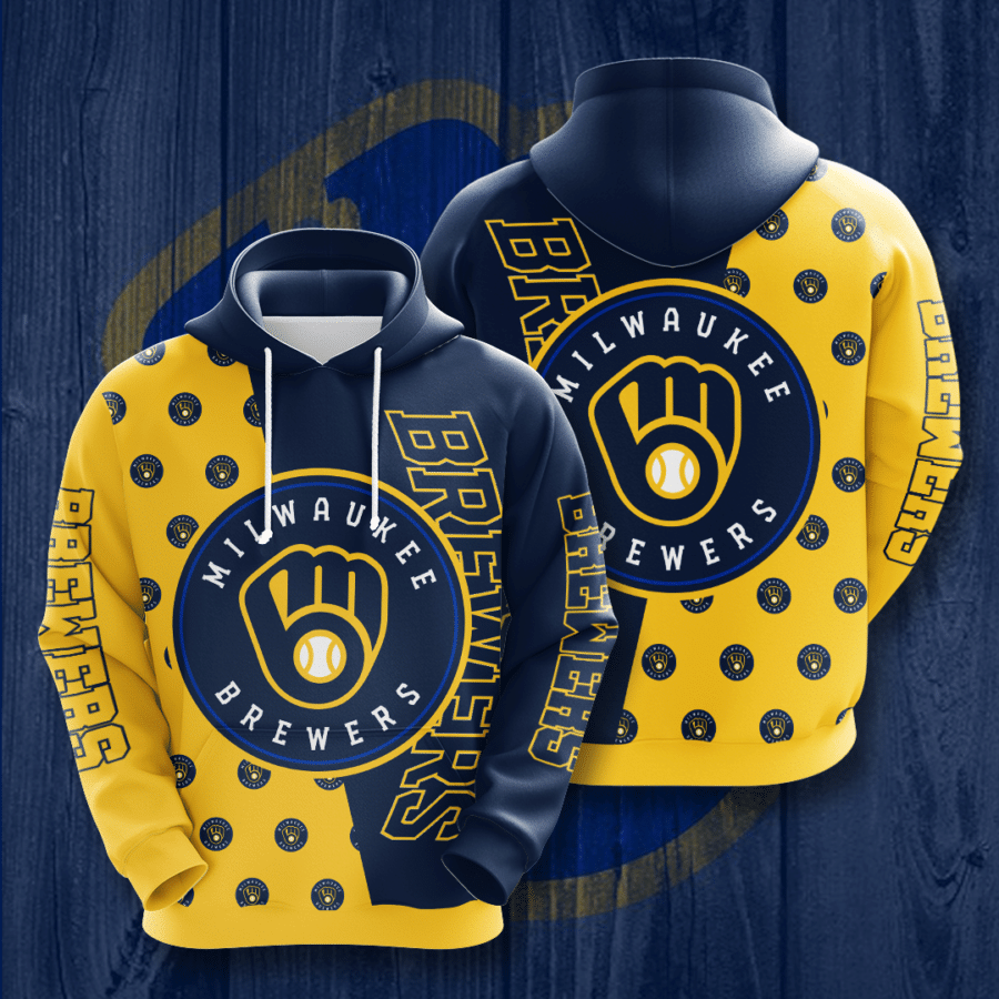 Milwaukee Brewers 3D Hoodie - b91e1f557bab Milwaukee Brewers 3D Hoodie - b91e1f557bab