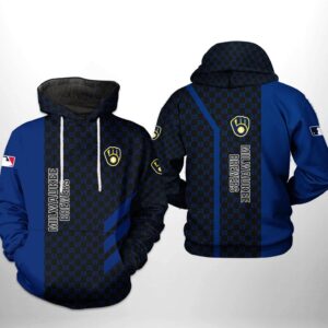 Milwaukee Brewers MLB 3D Printed Hoodie/Zipper Hoodie - 480ec5dc4046