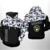 Milwaukee Brewers MLB Camo Veteran 3D Printed Hoodie/Zipper Hoodie - c46e8dde5f17
