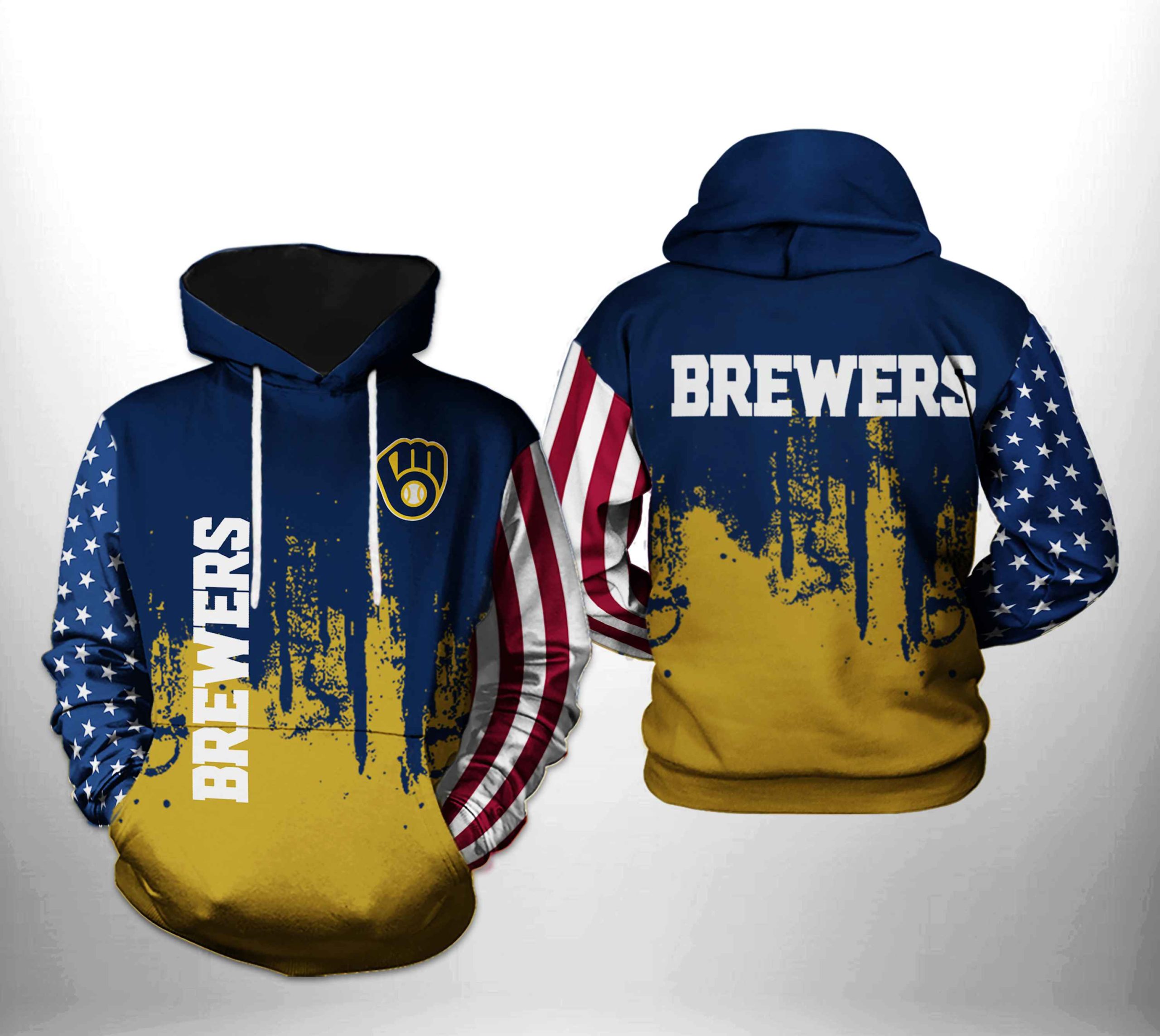 Milwaukee Brewers MLB Team US 3D Printed Hoodie/Zipper Hoodie - 194184ab91c6 Milwaukee Brewers MLB Team US 3D Printed Hoodie/Zipper Hoodie - 194184ab91c6