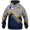 Milwaukee Brewers Pullover And Zippered Hoodies Custom 3D Milwaukee Brewers Graphic Printed 3D Hoodie All Over Print Hoodie For Men For Women - eee68d575339