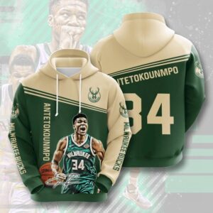 Milwaukee Bucks 3D Hoodie For Men For Women All Over Printed Hoodie - 798803514bcc