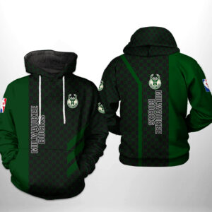 Milwaukee Bucks NBA 3D Printed Hoodie/Zipper Hoodie - 8d1ef6c2cde7