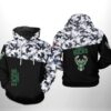 Milwaukee Bucks NBA Camo Veteran Team 3D Printed Hoodie/Zipper Hoodie - 56bd1198714b