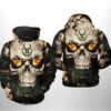Milwaukee Bucks NBA Skull 3D Printed Hoodie/Zipper Hoodie - db2acd62c56e