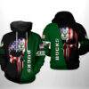 Milwaukee Bucks NBA US Flag Skull Team 3D Printed Hoodie/Zipper Hoodie - e29759f3bcbd