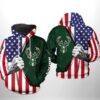 Milwaukee Bucks NBA US Flag Team 3D Printed Hoodie/Zipper Hoodie - fc822a43ac67