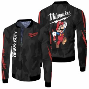Milwaukee Super Mario Nothing But Heavy Duty 3D Hoodie 3D Graphic Printed Tshirt Hoodie Up To 5Xl Jersey Fleece Bomber Jacket Model 3795 - 61233bb009d2