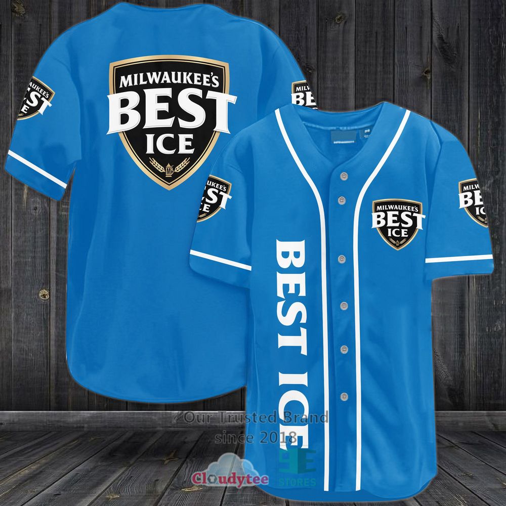Milwaukee’S Best Ice Baseball Jersey Shirt Milwaukee’S Best Ice Baseball Jersey Shirt