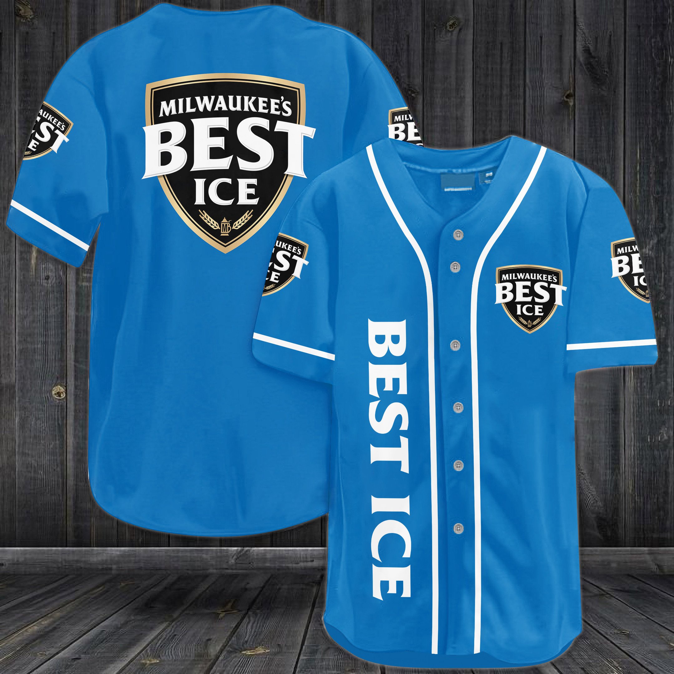 Milwaukee’S Best Ice Baseball Jersey Milwaukee’S Best Ice Baseball Jersey