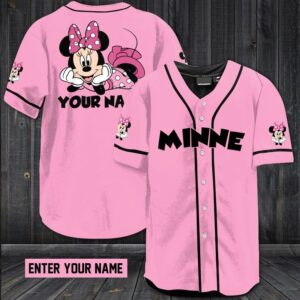 Minne Custom Name Baseball Jersey