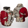 Minnesota Golden Gophers NCAA Camo Veteran Hunting 3D Printed Hoodie/Zipper Hoodie - 941e919a286f