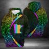 Minnesota Light 3D Printed Hoodie/Zipper Hoodie - 28a3d26ef46e