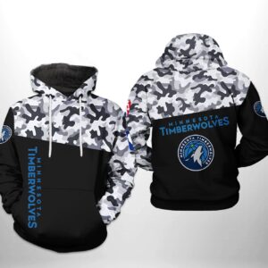 Minnesota Timberwolves NBA Camo Veteran Team 3D Printed Hoodie/Zipper Hoodie - 4a0d0389cfa7