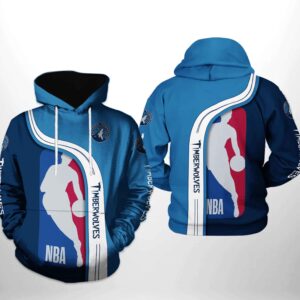 Minnesota Timberwolves NBA Team 3D Printed Hoodie/Zipper Hoodie - 5f2064f655f3