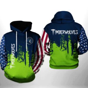 Minnesota Timberwolves NBA Team US 3D Printed Hoodie/Zipper Hoodie - b97bfb550a9b