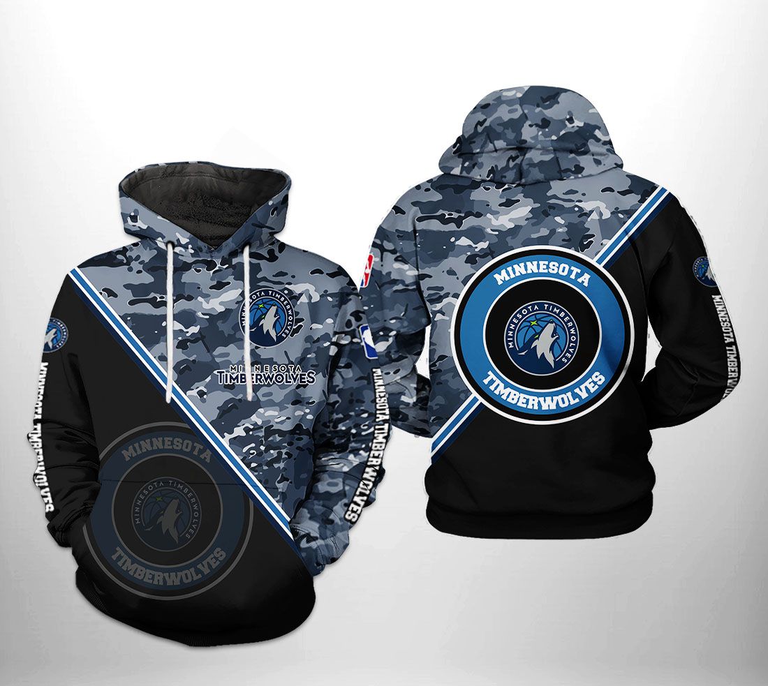Minnesota Timberwolves NBA US Camo Team 3D Printed Hoodie/Zipper Hoodie - 71911b63b6e2 Minnesota Timberwolves NBA US Camo Team 3D Printed Hoodie/Zipper Hoodie - 71911b63b6e2