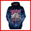 Minnesota Twins 2019 Al Central Division Champions Signatures 3D Hoodie Minnesota Twins 2019 Al Central Division Champions Signatures All Over Print 3D Hoodie T Shirt - 6d91e9c6f2e3
