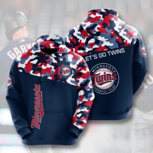 Minnesota Twins 3D Hoodie - 48efae703c7a