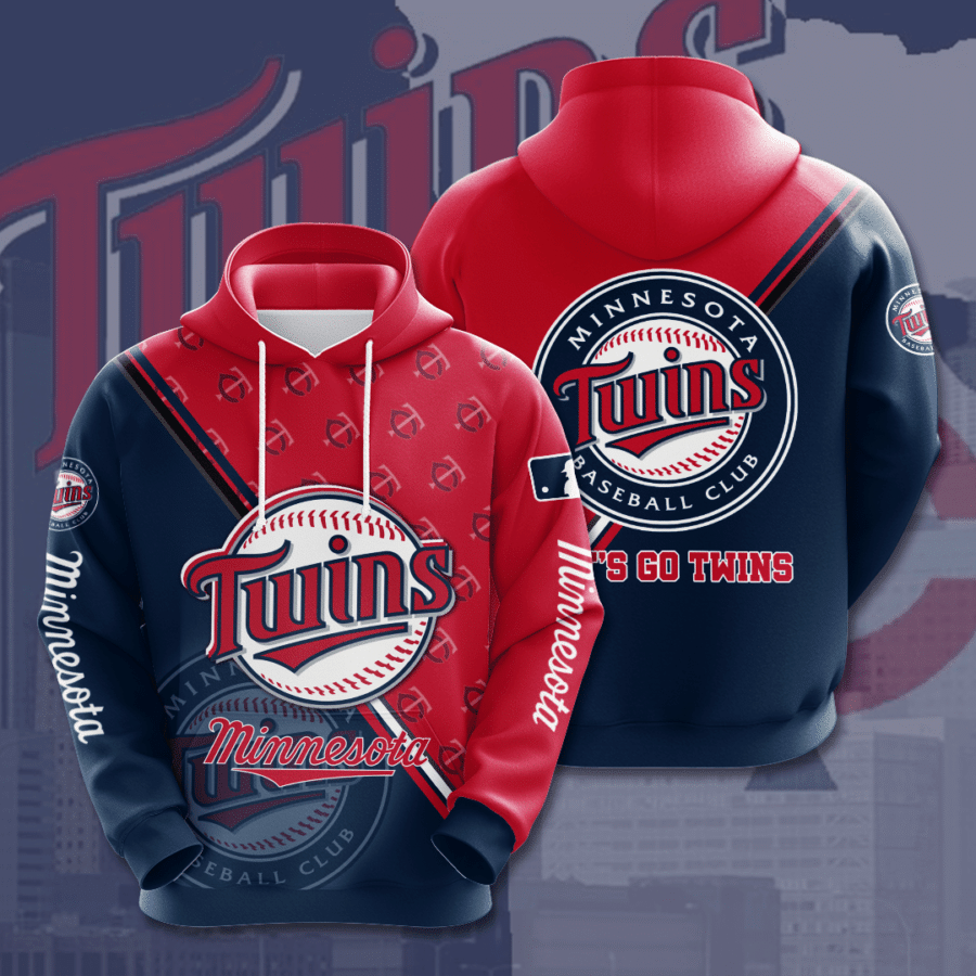 Minnesota Twins 3D Hoodie - 7d81f4a90752 Minnesota Twins 3D Hoodie - 7d81f4a90752