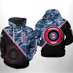 Minnesota Twins MLB Camo Team 3D Printed Hoodie/Zipper Hoodie - 88ee6f4e0e98
