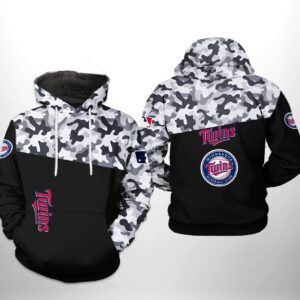Minnesota Twins MLB Camo Veteran 3D Printed Hoodie/Zipper Hoodie - a33abb0b92d5