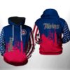 Minnesota Twins MLB Team US 3D Printed Hoodie/Zipper Hoodie - 49b968686220