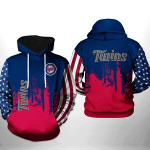 Minnesota Twins MLB Team US 3D Printed Hoodie/Zipper Hoodie - 49b968686220