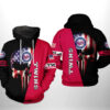 Minnesota Twins MLB US Flag Skull 3D Printed Hoodie/Zipper Hoodie - dc940aa598be