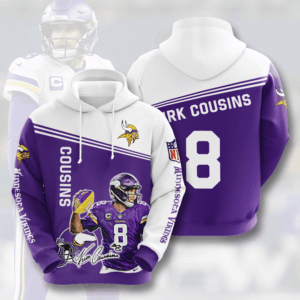 Minnesota Vikings 3D Hoodie - 142ec56788e3