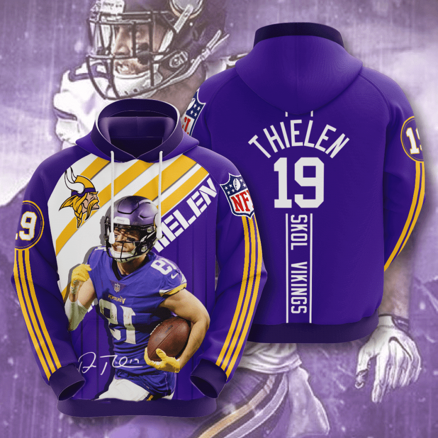 Minnesota Vikings 3D Hoodie - 4e4cee9c4631 Minnesota Vikings 3D Hoodie - 4e4cee9c4631