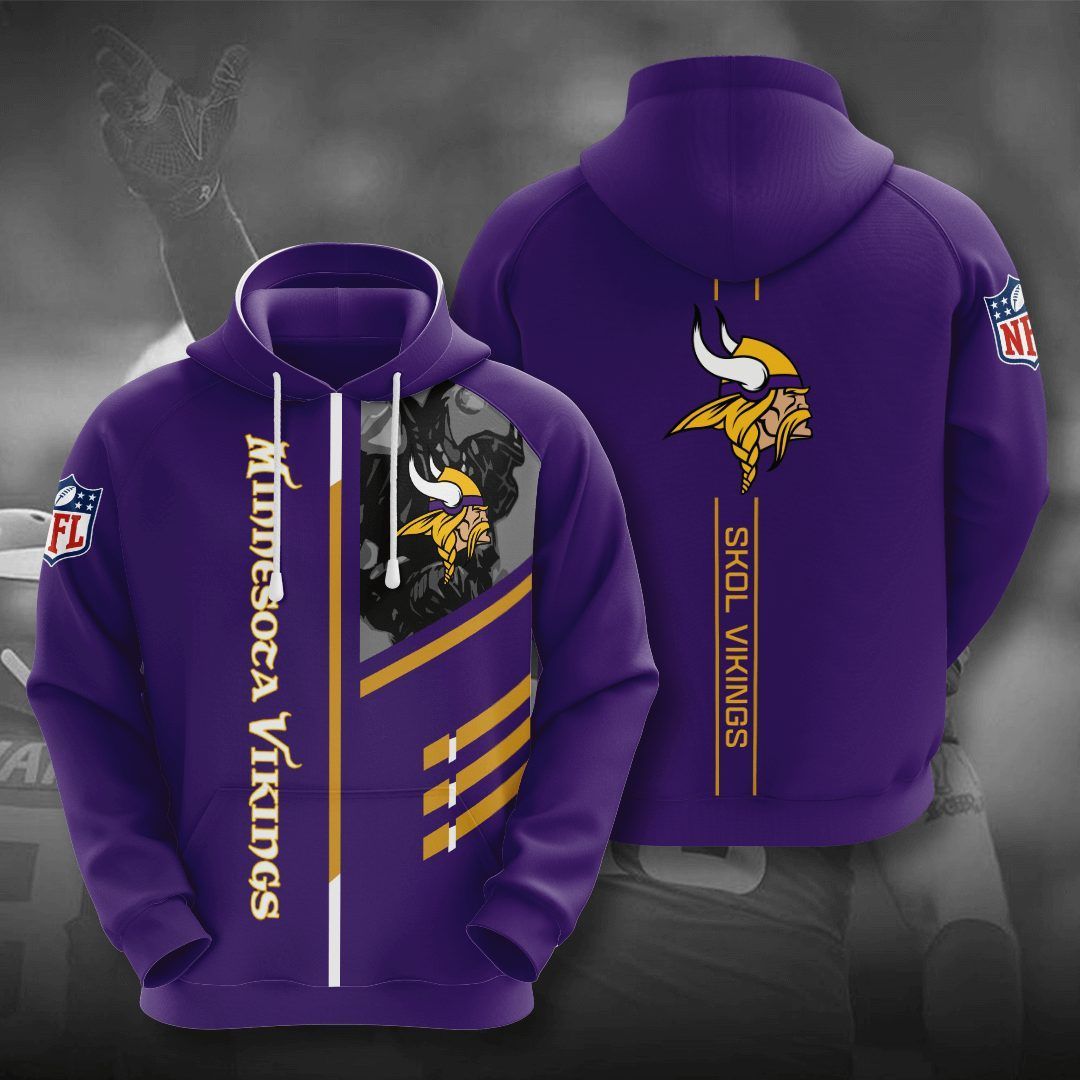 Minnesota Vikings 3D Hoodie - 8dbfcb6efb30 Minnesota Vikings 3D Hoodie - 8dbfcb6efb30