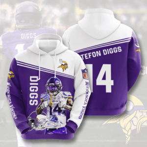 Minnesota Vikings 3D Hoodie - a5362d9941b0