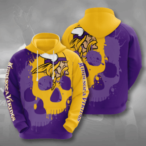 Minnesota Vikings 3D Hoodie - b17239f4e0cf