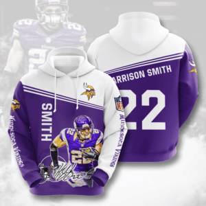 Minnesota Vikings 3D Hoodie - bee0419d5996