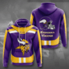 Minnesota Vikings 3D Hoodie - d5585b2d11fa