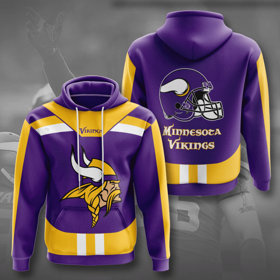 Minnesota Vikings 3D Hoodie - d5585b2d11fa Minnesota Vikings 3D Hoodie - d5585b2d11fa