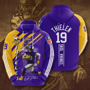Minnesota Vikings 3D Hoodie - f6c09c98c6ee