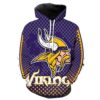Minnesota Vikings 3D Printed Hoodie/Zipper Hoodie - 2fb9d101b94d