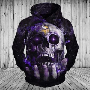 Minnesota Vikings 3D Printed Hoodie/Zipper Hoodie - 338f70e35219