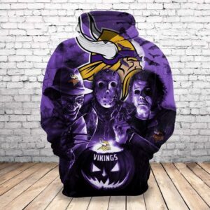 Minnesota Vikings 3D Printed Hoodie/Zipper Hoodie - 3f657cc2ea97