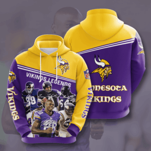 Minnesota Vikings 3D Printed Hoodie/Zipper Hoodie - 4dd01967b62f