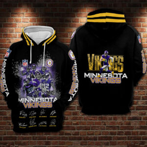 Minnesota Vikings 3D Printed Hoodie/Zipper Hoodie - 672a60a58fdc