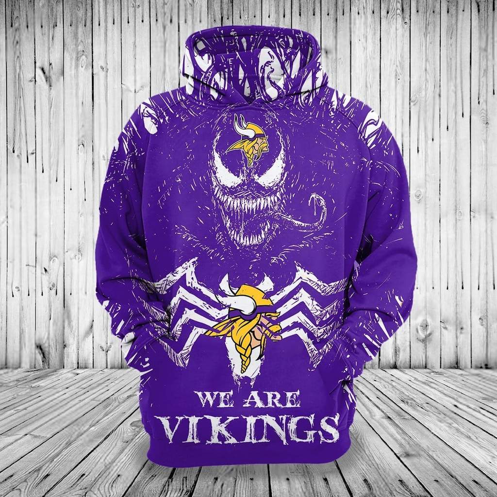 Minnesota Vikings 3D Printed Hoodie/Zipper Hoodie - 7534d6d20ddd Minnesota Vikings 3D Printed Hoodie/Zipper Hoodie - 7534d6d20ddd