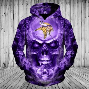 Minnesota Vikings 3D Printed Hoodie/Zipper Hoodie - 7eb1ed865c8d