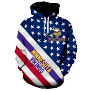 Minnesota Vikings 3D Printed Hoodie/Zipper Hoodie - 8a4386da5cc8