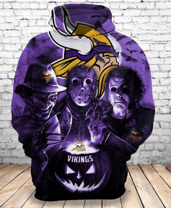 Minnesota Vikings 3D Printed Hoodie/Zipper Hoodie - 8f9c9e6343e4 Minnesota Vikings 3D Printed Hoodie/Zipper Hoodie - 8f9c9e6343e4