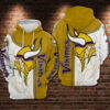 Minnesota Vikings 3D Printed Hoodie/Zipper Hoodie - 9decc09d0fb7